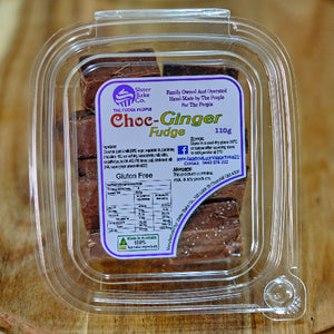 Choc Ginger Fudge